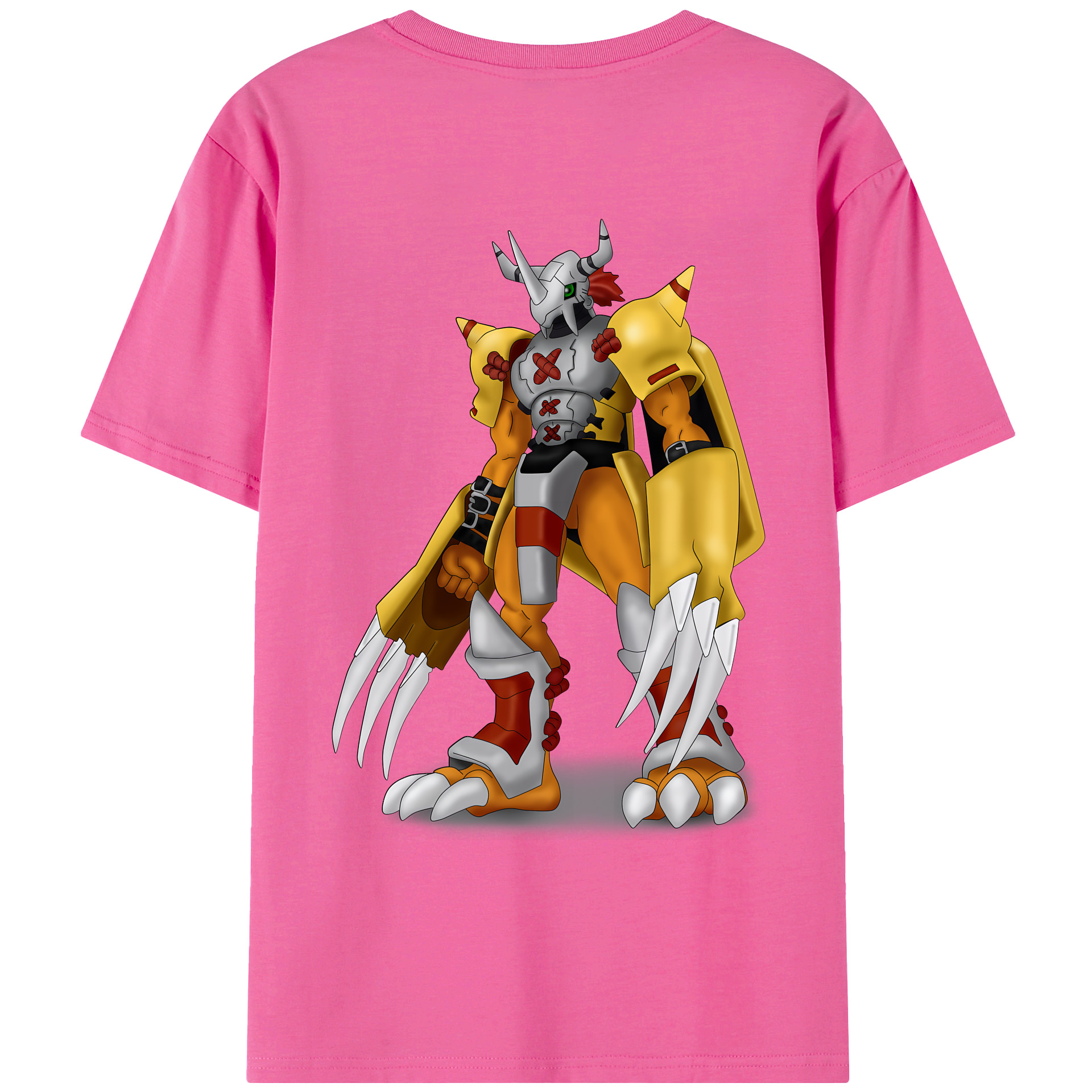 （画像用） Digimon デジタルモンスター/デジモン レディース半袖Tシャツ(バックプリント)